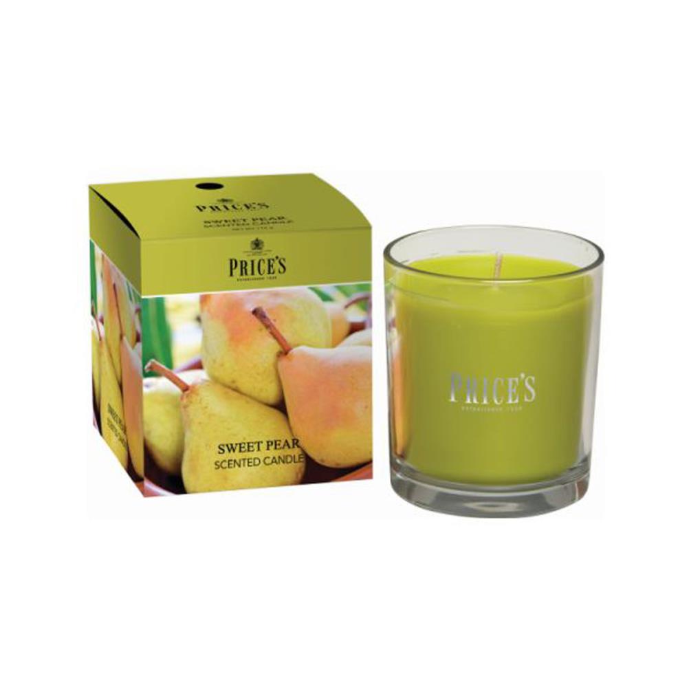 Price's Jar Sweet Pear Boxed Small Jar Candle Extra Image 1